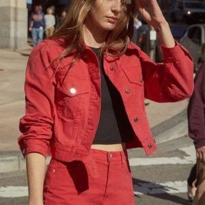 Reformation Cherry Ford Jacket